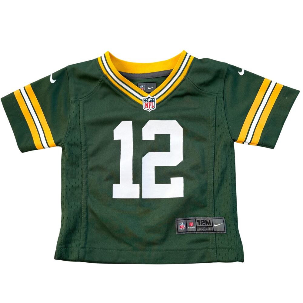 Nike NFL Infant Green Bay Packers Aaron Rodger’s #12 Jersey 12M